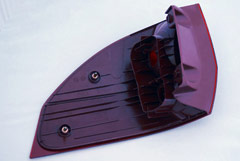 Rear light Housing with metallic inserts (Project TOYOTA – EEUU)