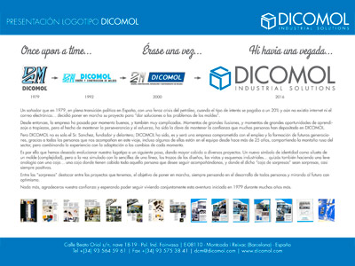 Canvi logotip Dicomol