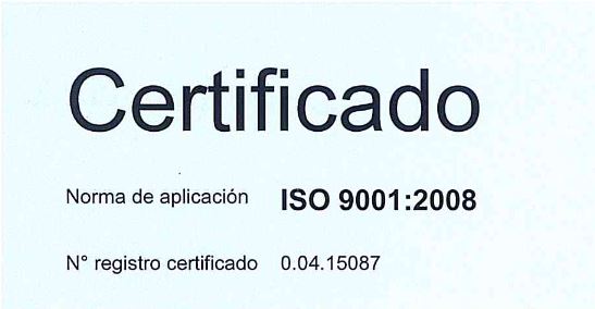 Certificado ISO