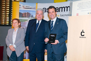 Dicomol with the President of Catalonia goverment in extension facility act of ASCAMM